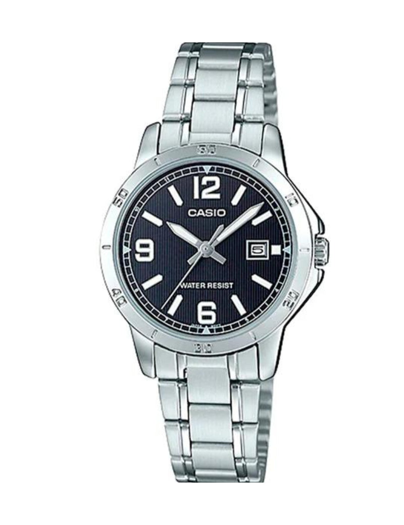 RELOJ CASIO DAMA LTP-V004D-1B2UDF